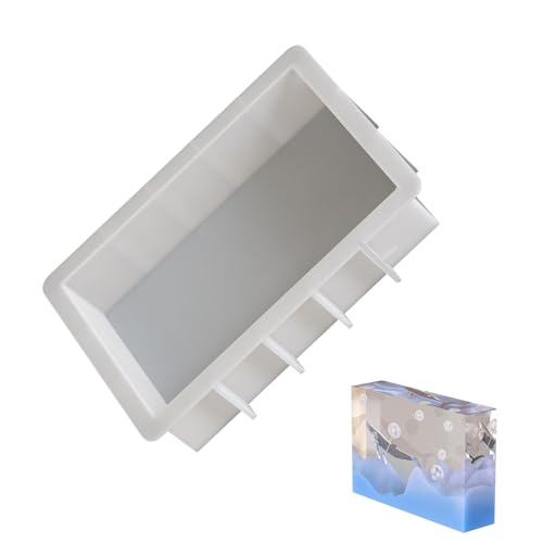 Flexible Silikon Rechteck Form Epoxidharz Harz Rechteckig Rechteckige Formpersonen Für Buchenden Und Home Ornament Große Silikonformen Für Harzguss von SUMMITDRAGON