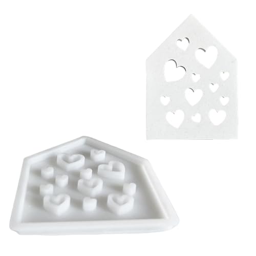 Flexible Silikonform Haus Figurdekoration Herstellung Form Hochtemperaturbeständiger Gipsform Für Ornament Home Dekoration Silikonform Flexible Silikonform Haus Figurdekoration Herstellung Form Hochtemperaturbeständiger Gipsform Für Ornament Home Dekoration Silikonform von SUMMITDRAGON