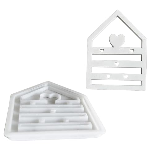 Flexible Silikonform Haus Figurdekoration Herstellung Form Hochtemperaturbeständiger Gipsform Für Ornament Home Dekoration Silikonform von SUMMITDRAGON