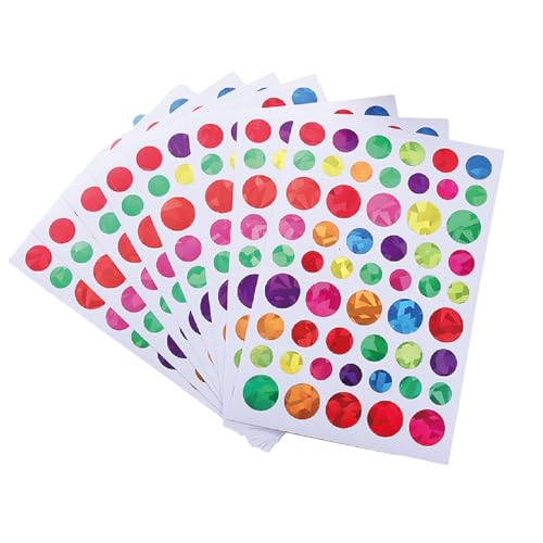 Glitzer Star Heart Aufkleber 960/1080/1380pcs Buntes Herzstern Aufkleber Für Wickeln Von Kindern Motivation Kinder Dekorativ von SUMMITDRAGON