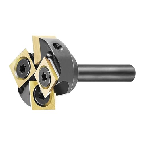 Hocheffizienzlegierungen Die Router Bit 1/4 "Shank 4 Flötendesign Spoilboard Abflachungswerkzeug Für Holz Verarbeiten Vier Flötenflöten Oberflächen Legierungen von SUMMITDRAGON