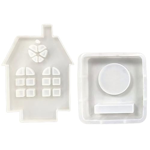 Hohlout House Kerzenhalter Schimmel 3D Kerzenbasis Silikonform Gips Candlestick Crafting Form Schmuck Schmuck Herstellung Werkzeug Hohlout House Kerzenhalter Schimmel 3D Kerzenbasis Silikonform Gips Candlestick Crafting Form Schmuck Schmuck Herstellung Werkzeug von SUMMITDRAGON
