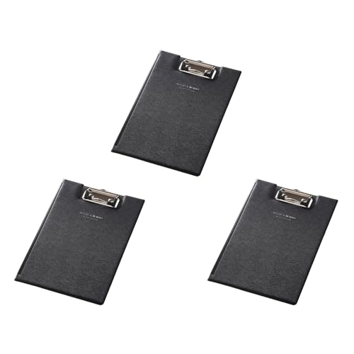 Klappbarm Mit Klaren Internen Pocket Leder Klemmboard Ordner Geschäftskonferenzordner Mit Klarem Pocket Leder. von SUMMITDRAGON