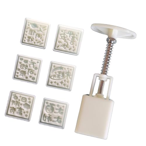 Midautumn Festival Desserthersteller Quadrat Dessert Formen Keksmarken Hand Presse Keksdessertschneider Einfachemonformieren Mondkuchenformen Für Backformen Handpress Einfach Zu Reinigen Zu von SUMMITDRAGON