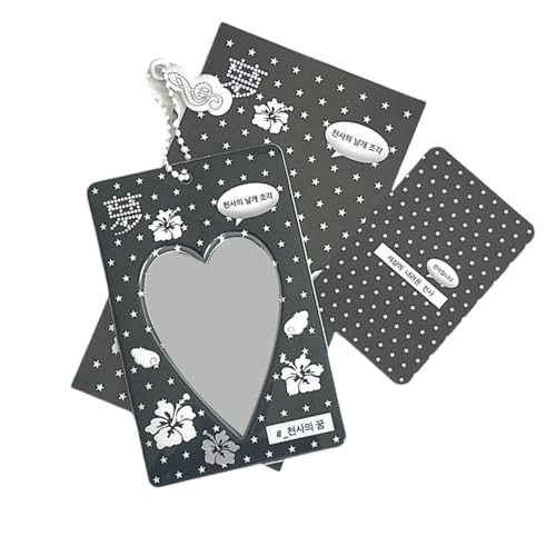Photo Card Sleeve Photocard Protector Sleeves Schlüsselbund Rucksäcke Dekoration Für Fotokarten Business Bus PVC Visitenkartenhülle von SUMMITDRAGON