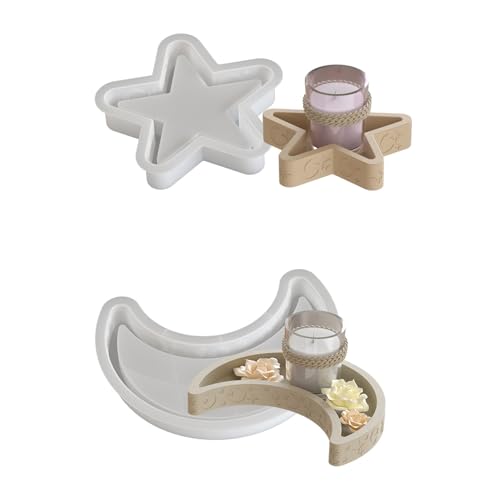 Praktische Flexible Silikonform Für Sternförmige Und Mondförmige Lagerschale Tragbares Accessoire Für Handwerksvorräte Handwerksform Praktische Flexible Silikonform Für Sternförmige Und Mondförmige Lagerschale Tragbares Accessoire Für Handwerksvorräte Handwerksform von SUMMITDRAGON