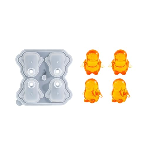 Praktische Neuheit Penguine Eiswürfel Tablett Für Elegante Liebhaber Robuster Silikon Materilals 4 Hohlraum Mit Deckel Leicht Zu Verwenden Praktische Neuheit Penguine Eiswürfel Tablett Für Elegante Liebhaber Robuster Silikon Materilals 4 Hohlraum Mit Deckel Leicht Zu Verwenden von SUMMITDRAGON