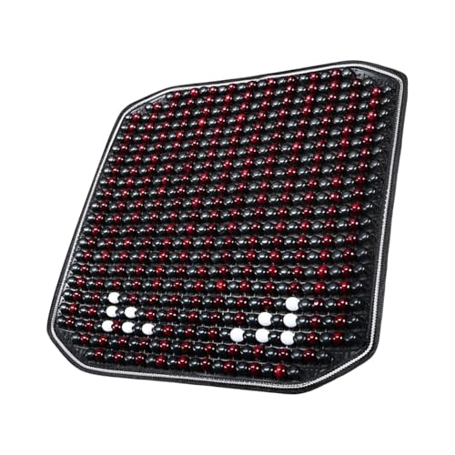 SUMMITDRAGON Bio Holzperlen Kissen Sitzpolster 16x16inch Square Slip Proof Basis Ergonomische Unterstützung Home Office Accessoire Handgewebte Holzperlenmatte SUMMITDRAGON Bio Holzperlen Kissen Sitzpolster 16x16inch Square Slip Proof Basis Ergonomische Unterstützung Home Office Accessoire Handgewebte Holzperlenmatte von SUMMITDRAGON