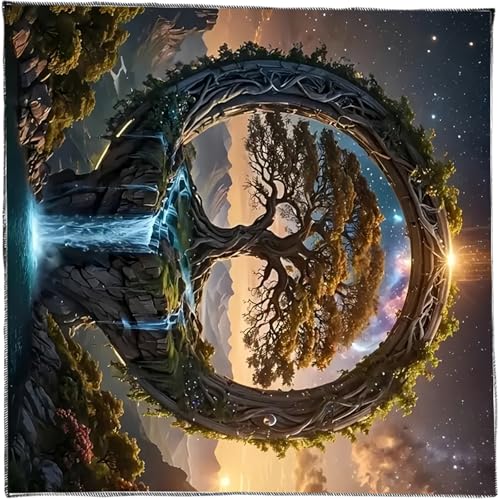 SUMMITDRAGON Divinations Tischdecke Baum Wasserfall Astrologie Tarotkarte Tischdecke Altars Stoff Göttlichkeit Brettspielzubehör SUMMITDRAGON Divinations Tischdecke Baum Wasserfall Astrologie Tarotkarte Tischdecke Altars Stoff Göttlichkeit Brettspielzubehör von SUMMITDRAGON