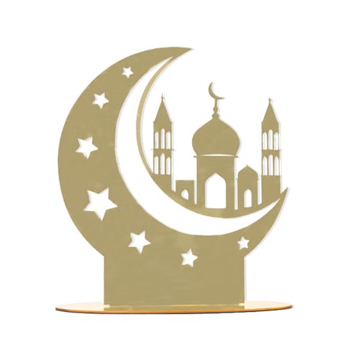 SUMMITDRAGON Eid Moon Form Orament Acryl Tabletop Dekoration Für Home Dekoration Nahen Mond Festival Lieferungen Home Ornament SUMMITDRAGON Eid Moon Form Orament Acryl Tabletop Dekoration Für Home Dekoration Nahen Mond Festival Lieferungen Home Ornament von SUMMITDRAGON