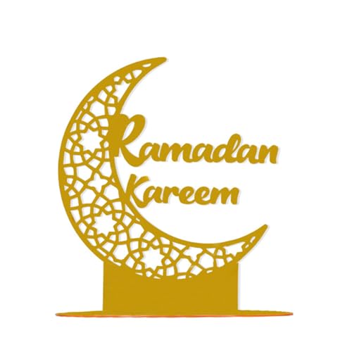 SUMMITDRAGON Eid Moon Form Orament Acryl Tabletop Dekoration Für Home Dekoration Nahen Mond Festival Lieferungen Home Ornament SUMMITDRAGON Eid Moon Form Orament Acryl Tabletop Dekoration Für Home Dekoration Nahen Mond Festival Lieferungen Home Ornament von SUMMITDRAGON