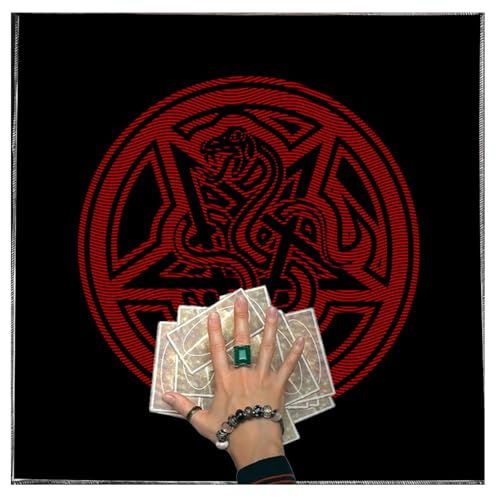 SUMMITDRAGON Eleganter Tarot Tisch Deckt Dekoration Tarots Fabric Astrologys Tischabdeckungen Für Spirituelle Lesungen Und Karte von SUMMITDRAGON
