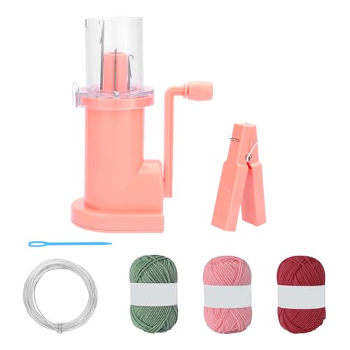 SUMMITDRAGON Hand Strickmaschine Spool Stricker Easy Tool Haushaltsspulenhandwerk Für Armbandweber Haushaltspulen Maschine Set Easy Weave Stricker von SUMMITDRAGON