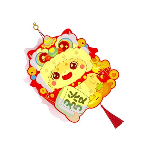 SUMMITDRAGON Jahr Der Schlange Handheld Light Handmade Paper Light Assembly Set Für Kinder Erwachsene Chinesische Neujahrsdekoration Eltern Kind Interaktion von SUMMITDRAGON