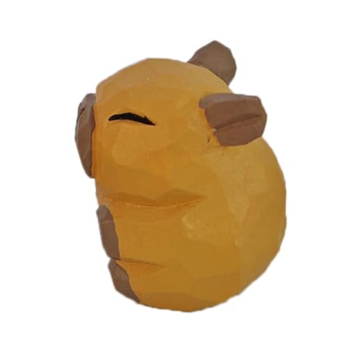 SUMMITDRAGON Naturholz Geschnitzte Capybaras Figur Cartoon Tierminiatur Skulptur Für Oder Büroplatten Und Regale Dekore Künstlerische Holzfiguren SUMMITDRAGON Naturholz Geschnitzte Capybaras Figur Cartoon Tierminiatur Skulptur Für Oder Büroplatten Und Regale Dekore Künstlerische Holzfiguren von SUMMITDRAGON