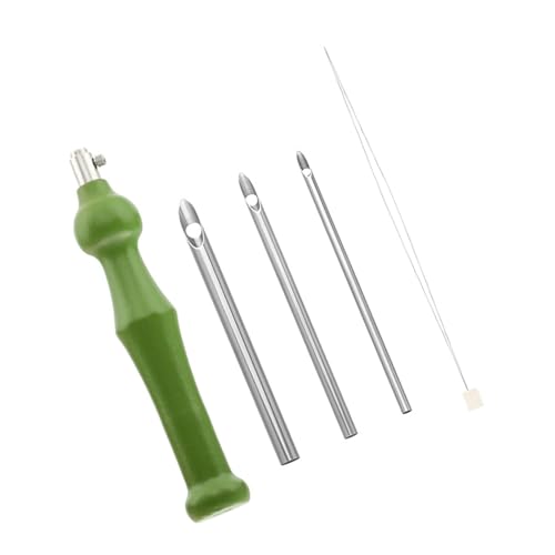 SUMMITDRAGON Stanznadelsticke Set Für Anfänger Nähte Handwerk Holzgriff Stickstift Für Verzierungen Handwerksnadel SUMMITDRAGON Stanznadelsticke Set Für Anfänger Nähte Handwerk Holzgriff Stickstift Für Verzierungen Handwerksnadel von SUMMITDRAGON