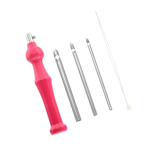 SUMMITDRAGON Stanznadelsticke Set Für Anfänger Nähte Handwerk Holzgriff Stickstift Für Verzierungen Handwerksnadel SUMMITDRAGON Stanznadelsticke Set Für Anfänger Nähte Handwerk Holzgriff Stickstift Für Verzierungen Handwerksnadel von SUMMITDRAGON