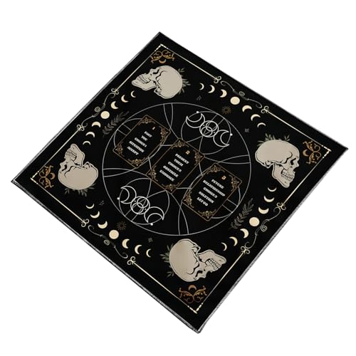 SUMMITDRAGON Stoffkartentisch Karten Tuch Wandtee Leseberichtung Tarotkarte Tischdecke Altäre Stoff Einfach Zu Bedienen von SUMMITDRAGON