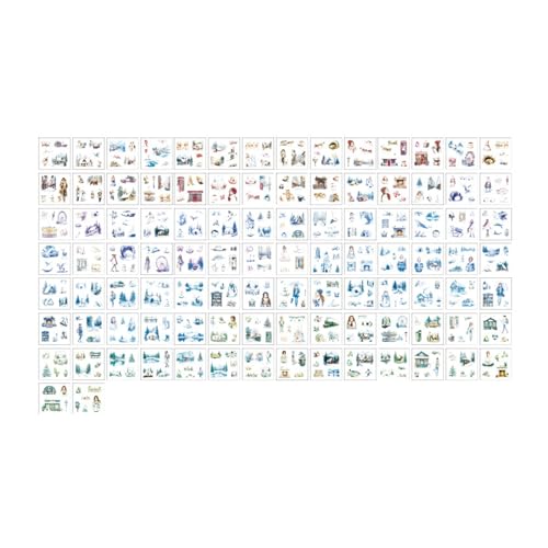 Saisonale Blumen Haustier Aufkleber Ästhetik Für Scrapbooking Notebook Journal Journal Wasserflasche Laptop Skateboard Verpackung Blumenthema von SUMMITDRAGON