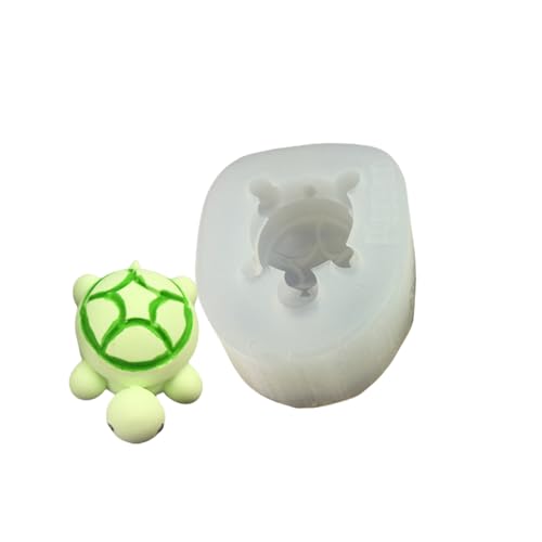 Schöne Designs Robuster Silikonform Für Kerzen Und Seife Die Tragbar Für Schildkröten Handgefertigte Geschenke Und Ornamente Bunte Schreibtischverzierung von SUMMITDRAGON