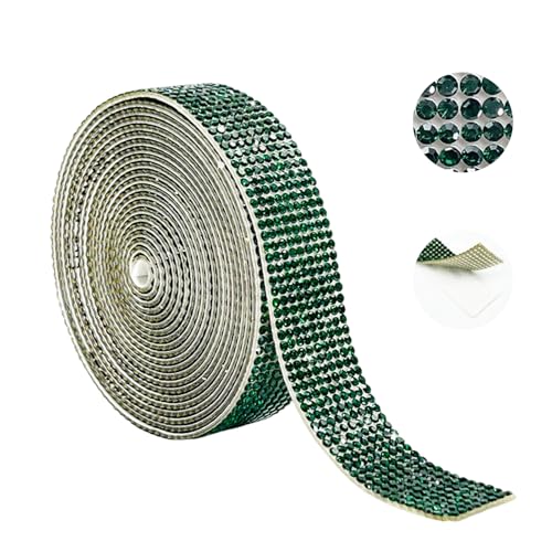 Sparkling Strassstones 5yard Kristallband Rollenkleber Strassbänder Für Kunsthandwerk Hochzeitstorte Dekoration Sparkling Strassstones 5yard Kristallband Rollenkleber Strassbänder Für Kunsthandwerk Hochzeitstorte Dekoration von SUMMITDRAGON