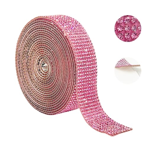 Sparkling Strassstones 5yard Kristallband Rollenkleber Strassbänder Für Kunsthandwerk Hochzeitstorte Dekoration Sparkling Strassstones 5yard Kristallband Rollenkleber Strassbänder Für Kunsthandwerk Hochzeitstorte Dekoration von SUMMITDRAGON