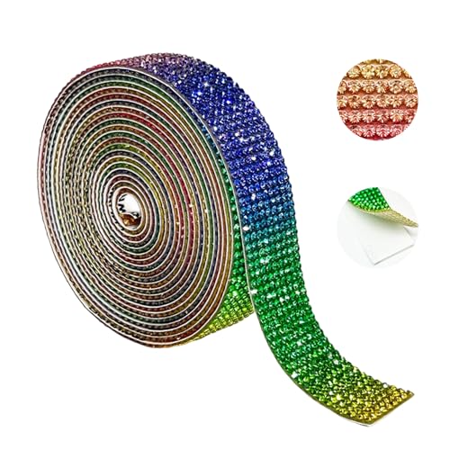 Sparkling Strassstones 5yard Kristallband Rollenkleber Strassbänder Für Kunsthandwerk Hochzeitstorte Dekoration Sparkling Strassstones 5yard Kristallband Rollenkleber Strassbänder Für Kunsthandwerk Hochzeitstorte Dekoration von SUMMITDRAGON