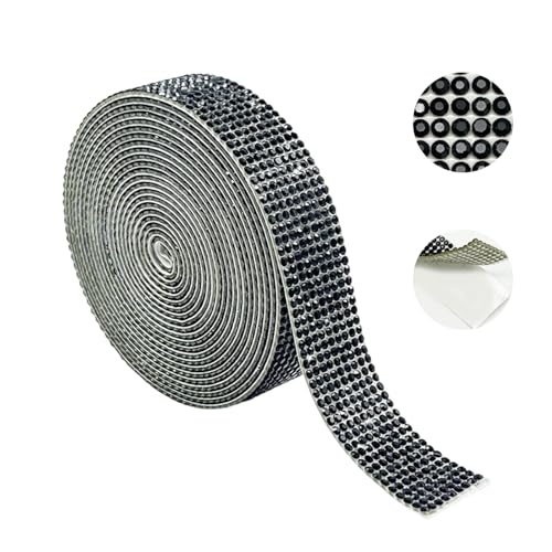 Sparkling Strassstones 5yard Kristallband Rollenkleber Strassbänder Für Kunsthandwerk Hochzeitstorte Dekoration Sparkling Strassstones 5yard Kristallband Rollenkleber Strassbänder Für Kunsthandwerk Hochzeitstorte Dekoration von SUMMITDRAGON