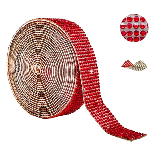 Sparkling Strassstones 5yard Kristallband Rollenkleber Strassbänder Für Kunsthandwerk Hochzeitstorte Dekoration Sparkling Strassstones 5yard Kristallband Rollenkleber Strassbänder Für Kunsthandwerk Hochzeitstorte Dekoration von SUMMITDRAGON