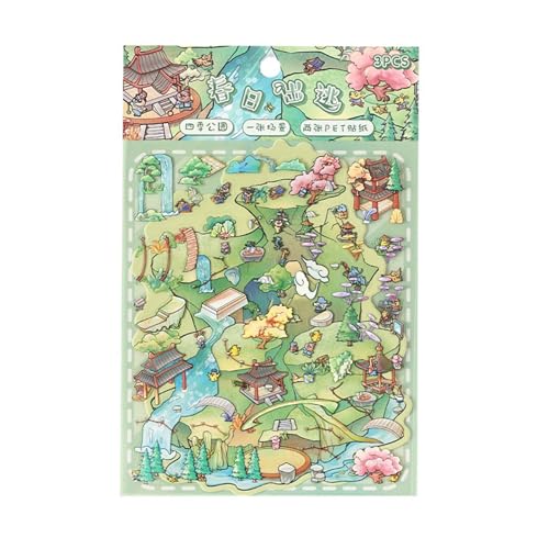Viersaison Landschaft Dekorative Aufkleber Strukturierte Kunst Für Scrapbooking Childrens Aktiv TEIL MIEGE NO GIFIGEN Aufkleber Viersaison Landschaft Dekorative Aufkleber Strukturierte Kunst Für Scrapbooking Childrens Aktiv TEIL MIEGE NO GIFIGEN Aufkleber von SUMMITDRAGON