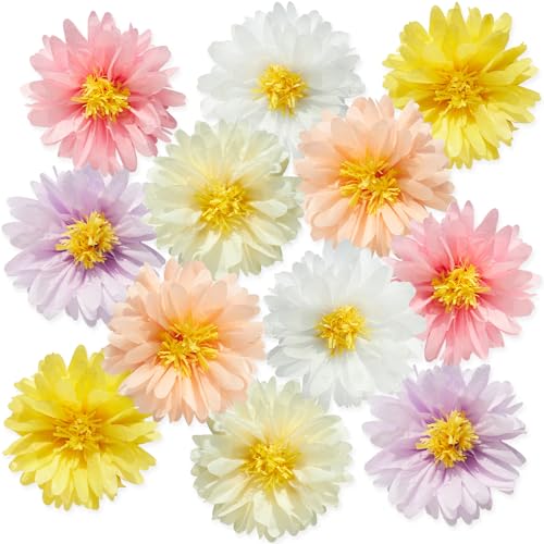 SUNBEAUTY 12 Stück Papierblumen Pompons Deko 35cm Pastell Gänseblümchen Große Papierblumen Zum Aufhänge Seidenpapier Pompoms Blume für Hochzeit, Babyparty,Geburtstagsdeko Mädchen, Gartenparty Deko SUNBEAUTY 12 Stück Papierblumen Pompons Deko 35cm Pastell Gänseblümchen Große Papierblumen Zum Aufhänge Seidenpapier Pompoms Blume für Hochzeit, Babyparty,Geburtstagsdeko Mädchen, Gartenparty Deko von SUNBEAUTY