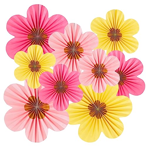 SUNBEAUTY 9 Stück Papier Fächer Dekoration Papierblumen zum Aufhängen Blau Hellviolett Orange Blau Blumen Papier Girlande für Hochzeit Geburtstagsdeko Tischdeko Baby Shower Frühling Sommer Deko SUNBEAUTY 9 Stück Papier Fächer Dekoration Papierblumen zum Aufhängen Blau Hellviolett Orange Blau Blumen Papier Girlande für Hochzeit Geburtstagsdeko Tischdeko Baby Shower Frühling Sommer Deko von SUNBEAUTY