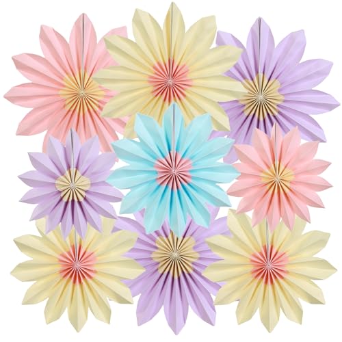 SUNBEAUTY 9 Stück Sonnenblumen Papierfächer Bunt Party Dekoration Seidenpapier Fächer Hängende Girlande für Geburtstag Hochzeit Tischdeko Abschluss Party Deko SUNBEAUTY 9 Stück Sonnenblumen Papierfächer Bunt Party Dekoration Seidenpapier Fächer Hängende Girlande für Geburtstag Hochzeit Tischdeko Abschluss Party Deko von SUNBEAUTY