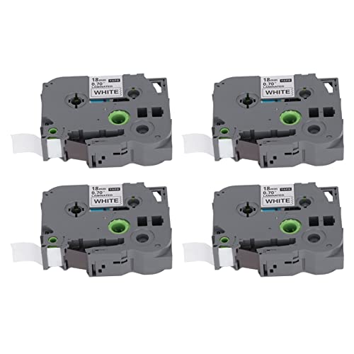SUNGOOYUE 8m Länge Drucker -Etikett -Maker Klebeband Schneller Druck Wasserdichtes Bedeckungsbedeckungsklebeband für Pt D450 Pt E300 D210 Tze 441 Tze 541 Anwendbare Marken und Modelle Farbe Auswahl von SUNGOOYUE