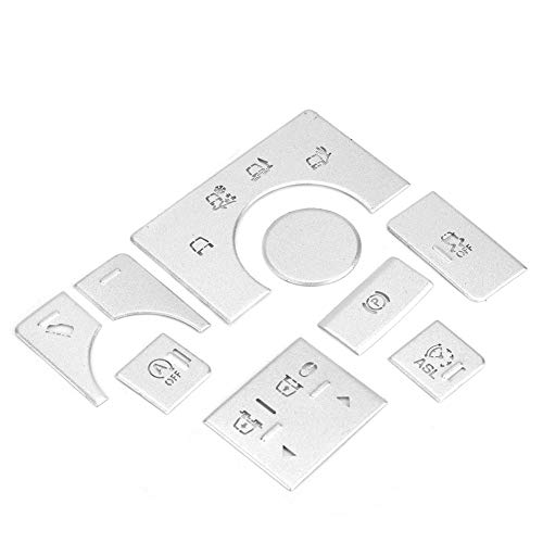 SUNGOOYUE Aluminiumlegierung Auto Interior Center Konsole-Taste Aufkleber Dashboard-Bedienfeld-Modus-Schalter für die Sport 2014-2017 mit Doppelseitiger Seite SUNGOOYUE Aluminiumlegierung Auto Interior Center Konsole-Taste Aufkleber Dashboard-Bedienfeld-Modus-Schalter für die Sport 2014-2017 mit Doppelseitiger Seite von SUNGOOYUE
