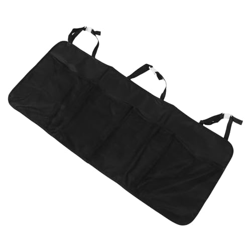 SUNGOOYUE Aufbewahrungstasche für den Rücksitz, Kofferraum-Organizer für SUVs mit Großem Fassungsvermögen aus Oxford-Gewebe für die Hängende Netztasche für Autositze (BLACK) von SUNGOOYUE