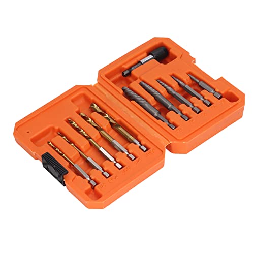 SUNGOOYUE Beschädigter Schraubenextraktionsprofessionaler Bolzenstiftentfernungswerkzeug für Home Automotive Wartung Arbeit Hochgeschwindigkeit Stahl 11pcs Kit Kit von SUNGOOYUE
