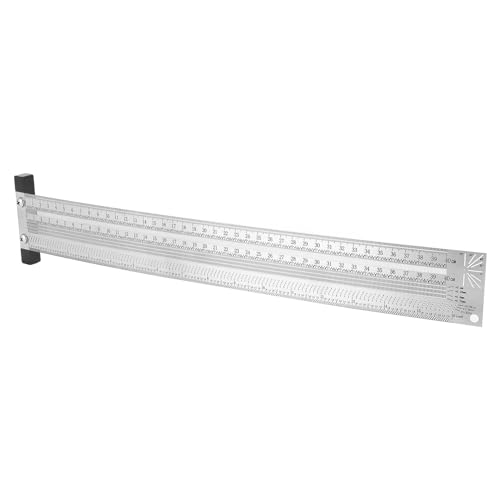 SUNGOOYUE Edelstahl mit Hoher Präzision 16 Inzision, der das Rohello T für Holzbearbeitung, Metallverarbeitung und Konstruktion Misst von SUNGOOYUE