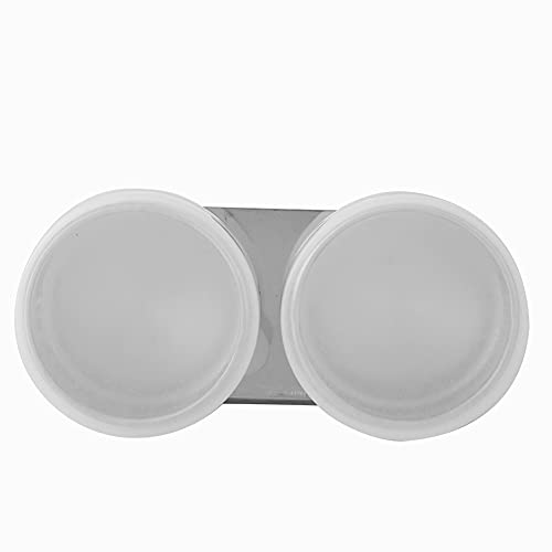 SUNGOOYUE Edelstahlölmalerei Tasse Doppelte Single Dipper Palette Container Cup Cup für Outdoor-Künstler (F-347 (F-308 mit Deckung) von SUNGOOYUE
