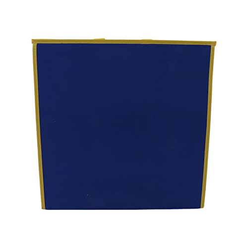SUNGOOYUE Foldable Filz Flanell Stories Board mit Tragbarem Riemen, Doppelseitiges Lehrtafel für Kinderausbildung (Blau Schwarz) von SUNGOOYUE