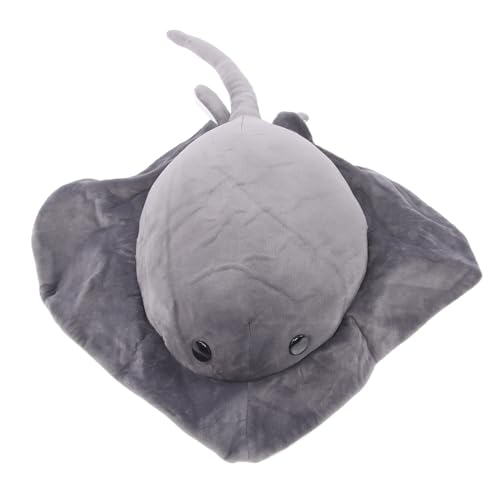 SUNGOOYUE Gefüllte Plüsch Ozean Tier Super Weicher Schlaf Begleiter Baumwollfüllung Meerestier 52 Cm für Beruhigende Kinderstimmung (GRAY) von SUNGOOYUE