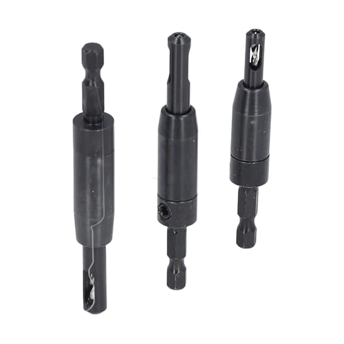 SUNGOOYUE HSS Zipper Carpentry für Einen Bohrer für Einen Personalisierten Bohrer für die Härte der Holzstufe 1/4 Zoll Sechseckiger Dampfbohrer für das Holz von 3 Stcs SUNGOOYUE HSS Zipper Carpentry für Einen Bohrer für Einen Personalisierten Bohrer für die Härte der Holzstufe 1/4 Zoll Sechseckiger Dampfbohrer für das Holz von 3 Stcs von SUNGOOYUE