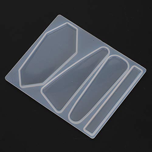 SUNGOOYUE Haarschimmel Silikonhandwerksausrüstung - 2pcs Barret für Epoxidhaarproduktion, Umweltfreundliches Material, für die Schaffung Eleganter Accessoires für Bricolage -Enthusiasten (Typ 2) von SUNGOOYUE