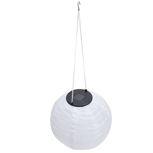 SUNGOOYUE Outdoor Hochzeitsfeier Gartenhänge Haken Lampe Solarlaterne für Gartenbeleuchtung für Weihnachtsfeier, Innenhofbeleuchtung (Warmes Licht) von SUNGOOYUE