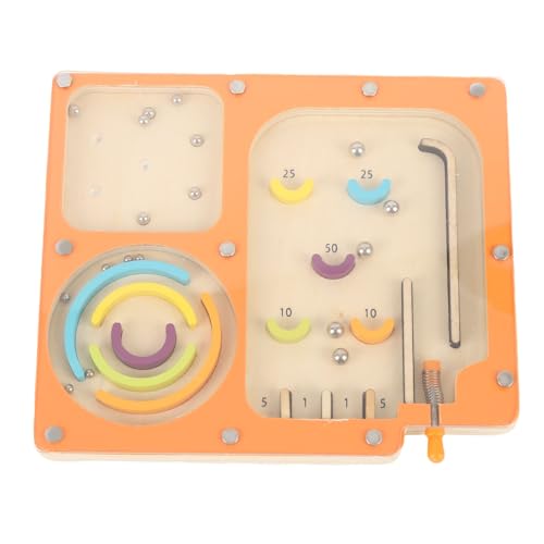 SUNGOOYUE Pinball Maze Game Holz Interaktive Handspielzeugpädagogische Bildungskonzentration Familie Interaktion Hand-Auge Koordination Robustes Ahornholz Frühes Lernen mit Langlebigem Ahornholz SUNGOOYUE Pinball Maze Game Holz Interaktive Handspielzeugpädagogische Bildungskonzentration Familie Interaktion Hand-Auge Koordination Robustes Ahornholz Frühes Lernen mit Langlebigem Ahornholz von SUNGOOYUE
