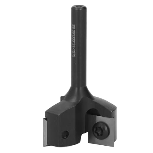SUNGOOYUE Router von Stabilen Carbidinsertionsbits mit Schneidebrett mit 3 Zähnen für 1/4-Zoll SUNGOOYUE Router von Stabilen Carbidinsertionsbits mit Schneidebrett mit 3 Zähnen für 1/4-Zoll von SUNGOOYUE