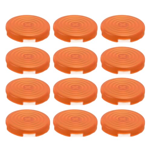 SUNGOOYUE Tasteabdeckung AbsDiameter 25,3 Mm Professionelles Design -Ersatzschalterabdeckung für Cherry TTC, 12PCS Mechanischer Druckknopfschutz für den Kampftastatur (ORANGE) von SUNGOOYUE