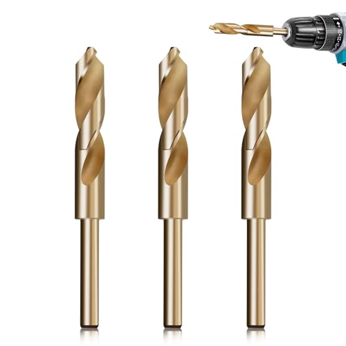 SUNJOYCO Kobalt-Bohrer-Set, M35 HSS-Spiralbohrer für Metall, Edelstahl, Gusseisen, Kunststoff, Holz, 3 Stück SUNJOYCO Kobalt-Bohrer-Set, M35 HSS-Spiralbohrer für Metall, Edelstahl, Gusseisen, Kunststoff, Holz, 3 Stück von SUNJOYCO