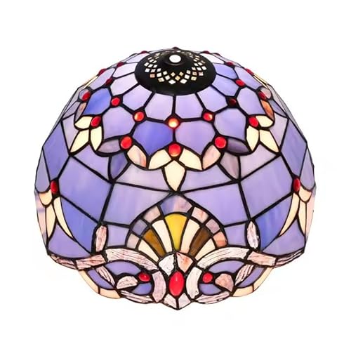 SUNMME 12 Zoll Tiffany Lampenschirm Stil Buntglas Lampenschirm Ersatz für Tisch Pendelleuchte Boden Kronleuchter SUNMME 12 Zoll Tiffany Lampenschirm Stil Buntglas Lampenschirm Ersatz für Tisch Pendelleuchte Boden Kronleuchter von SUNMME