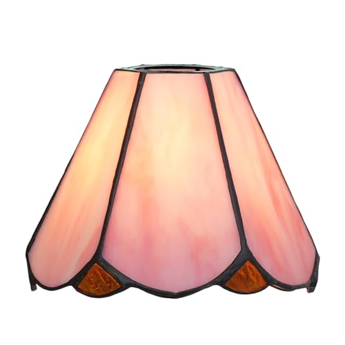 SUNMME Lampenschirm-Ersatz, 15,2 cm, schlicht, frisch, klein, Buntglas, Lampenschirm, handgefertigt, Vintage, Art-Deco-Deckenleuchte für Wand-Kronleuchter, Boden SUNMME Lampenschirm-Ersatz, 15,2 cm, schlicht, frisch, klein, Buntglas, Lampenschirm, handgefertigt, Vintage, Art-Deco-Deckenleuchte für Wand-Kronleuchter, Boden von SUNMME
